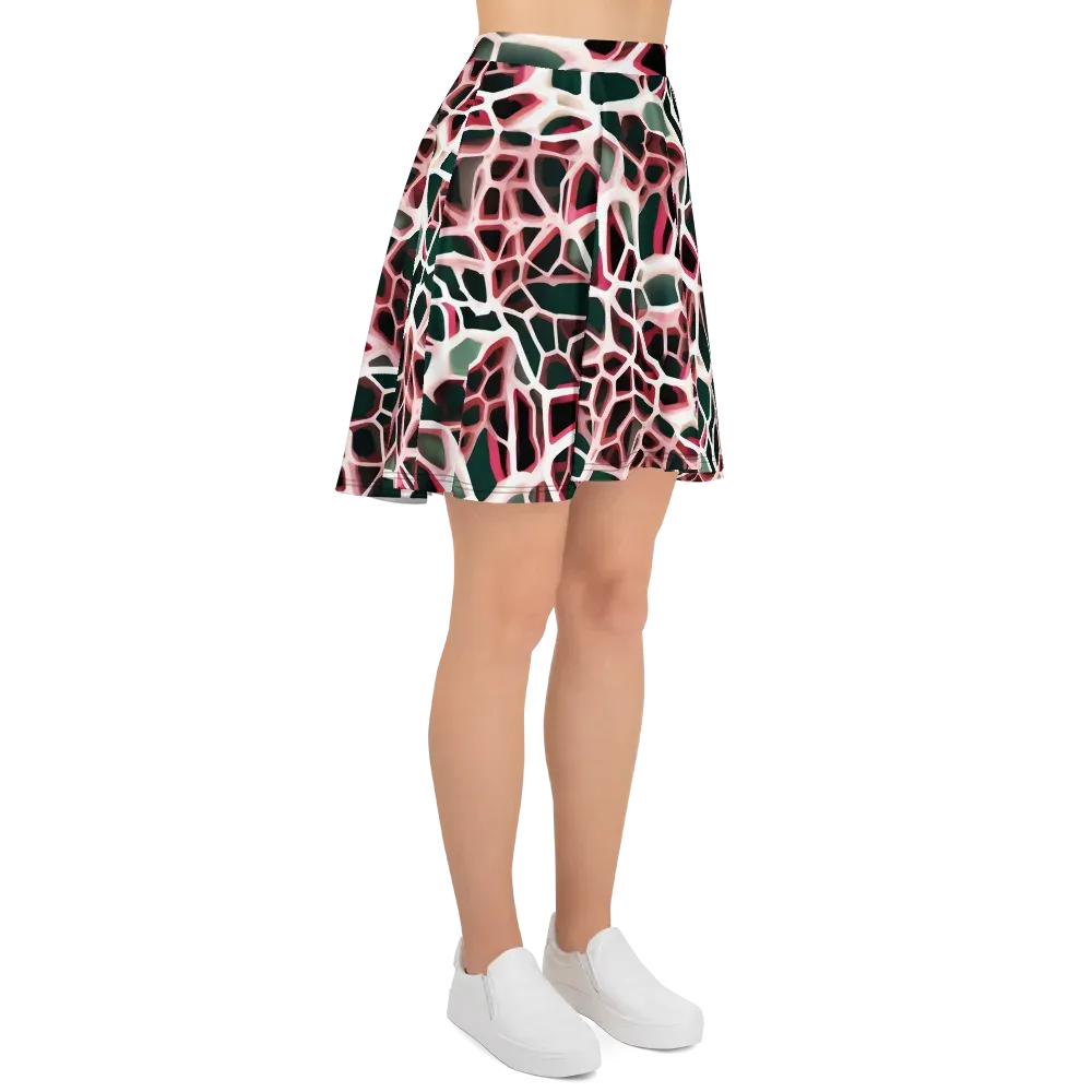 Rose Circuit on Skater Skirt — Right