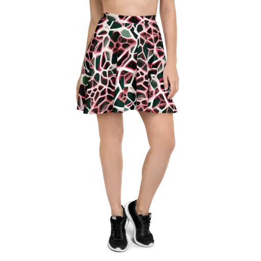 Rose Circuit on a Skater Skirt