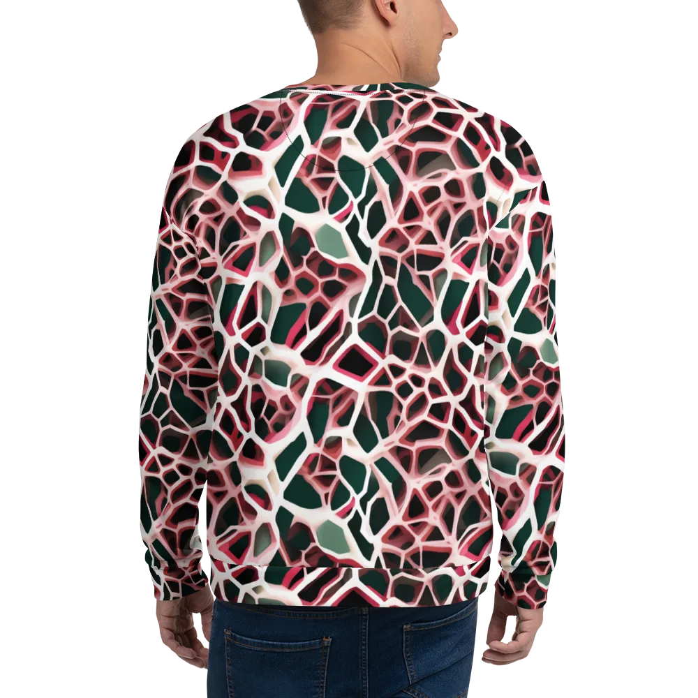 Rose Circuit on Sweatshirt — Back