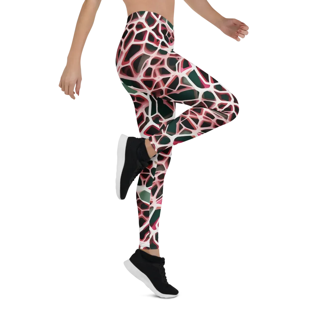 Rose Circuit on Leggings — Right