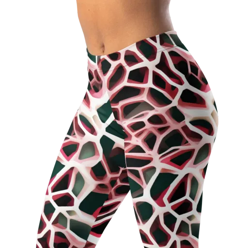 Rose Circuit on a Leggings