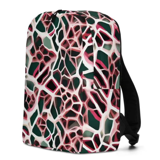 Rose Circuit on a Minimalist Backpack