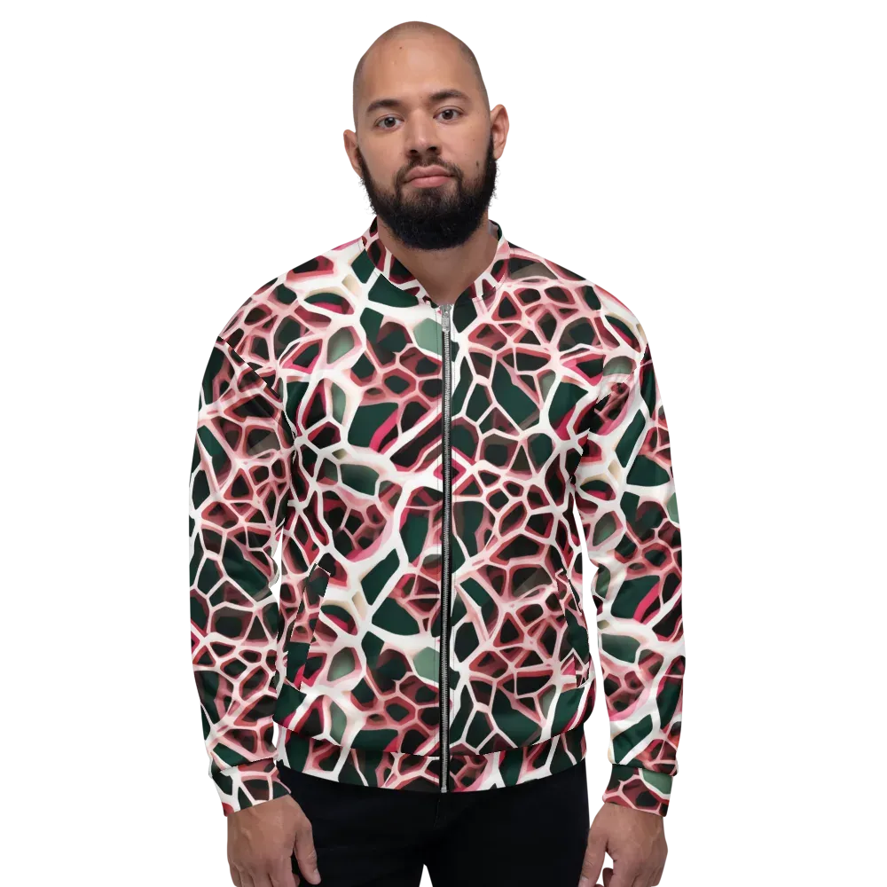 Rose Circuit on Bomber Jacket — Front