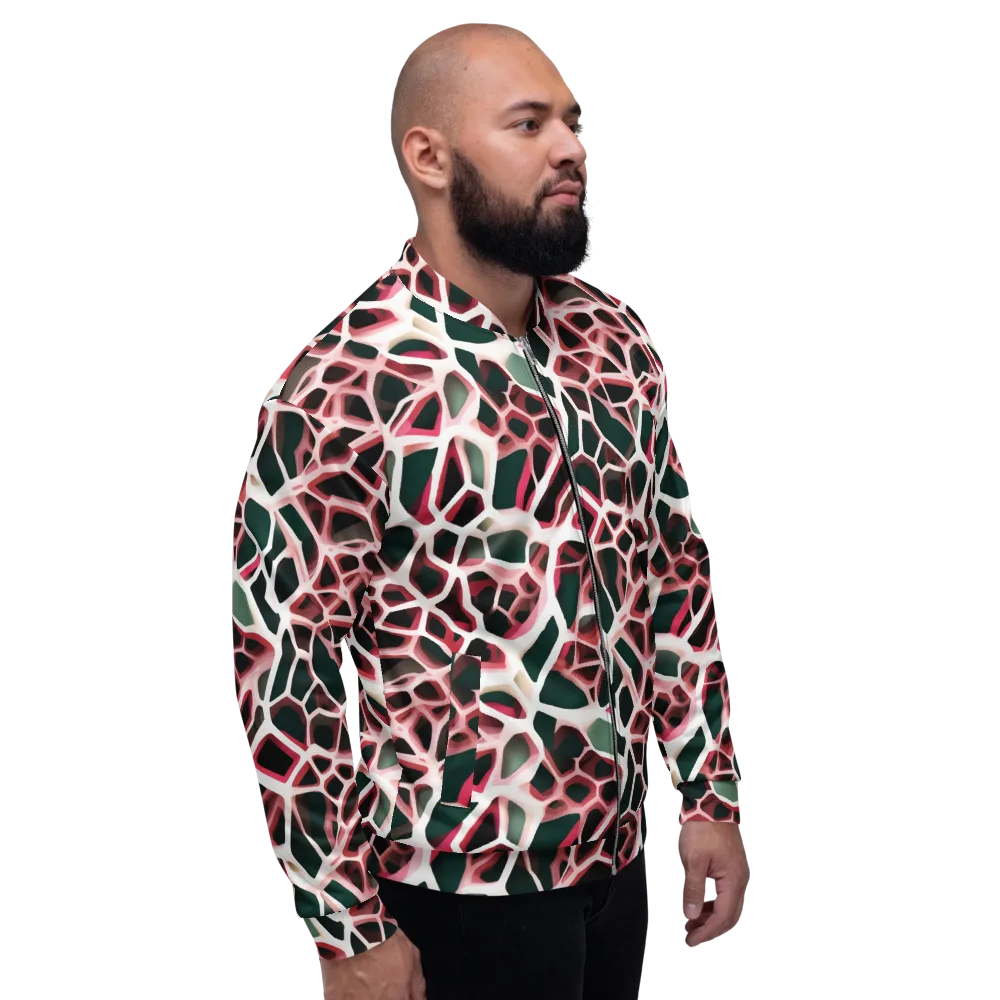 Rose Circuit on Bomber Jacket — Right
