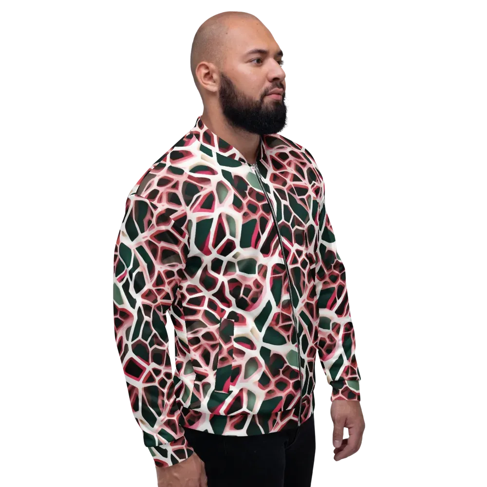 Rose Circuit on Bomber Jacket — Right