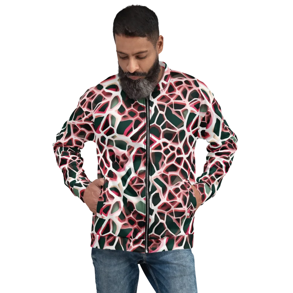 Rose Circuit on Bomber Jacket — Front