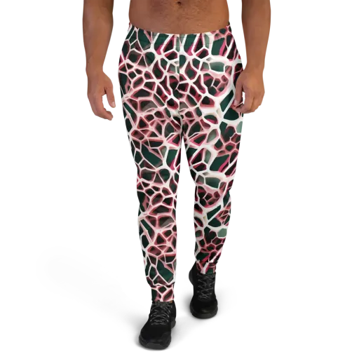 Rose Circuit on a Men's Joggers