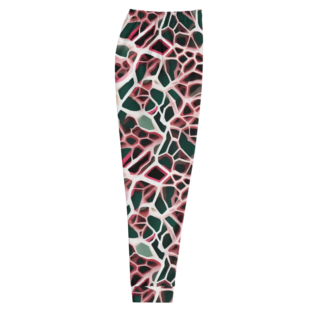 Rose Circuit on Men's Joggers — Right