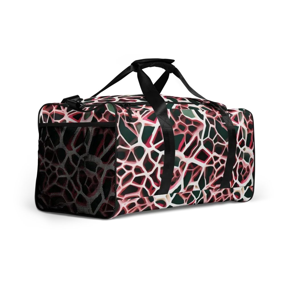 Rose Circuit on Duffle Bag — Right Front