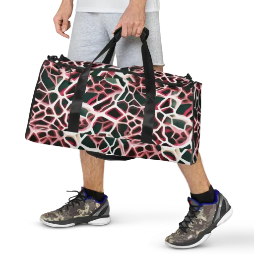 Rose Circuit on a Duffle Bag