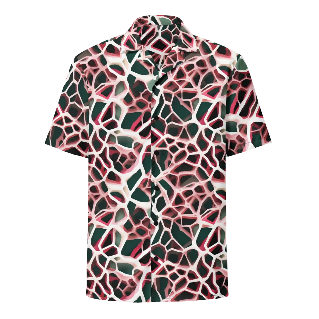 Rose Circuit on Button Shirt — Front