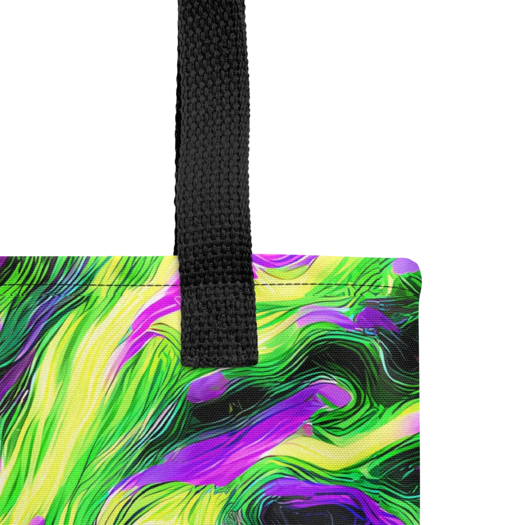 Neon Marble on Tote Bag — Product details