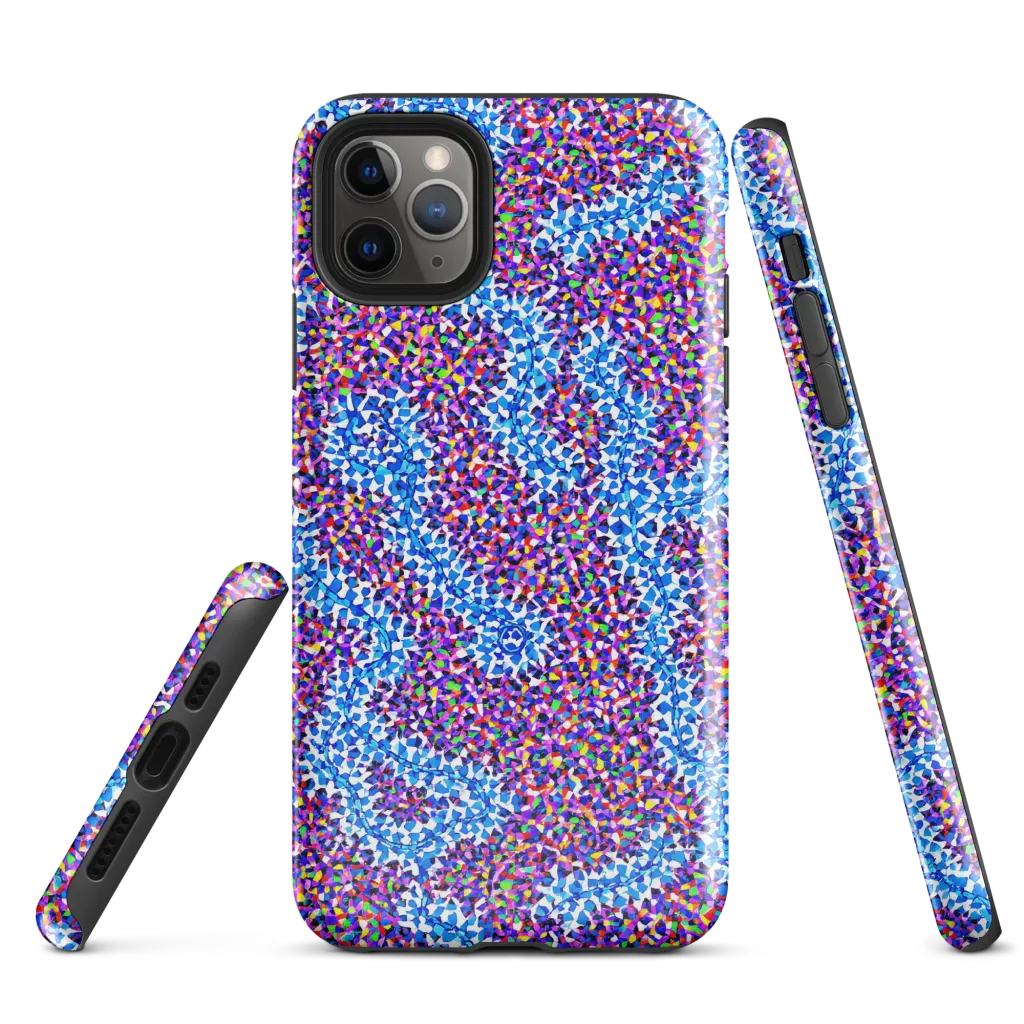 Prismatic Current on Tough Case for iPhone® — Front
