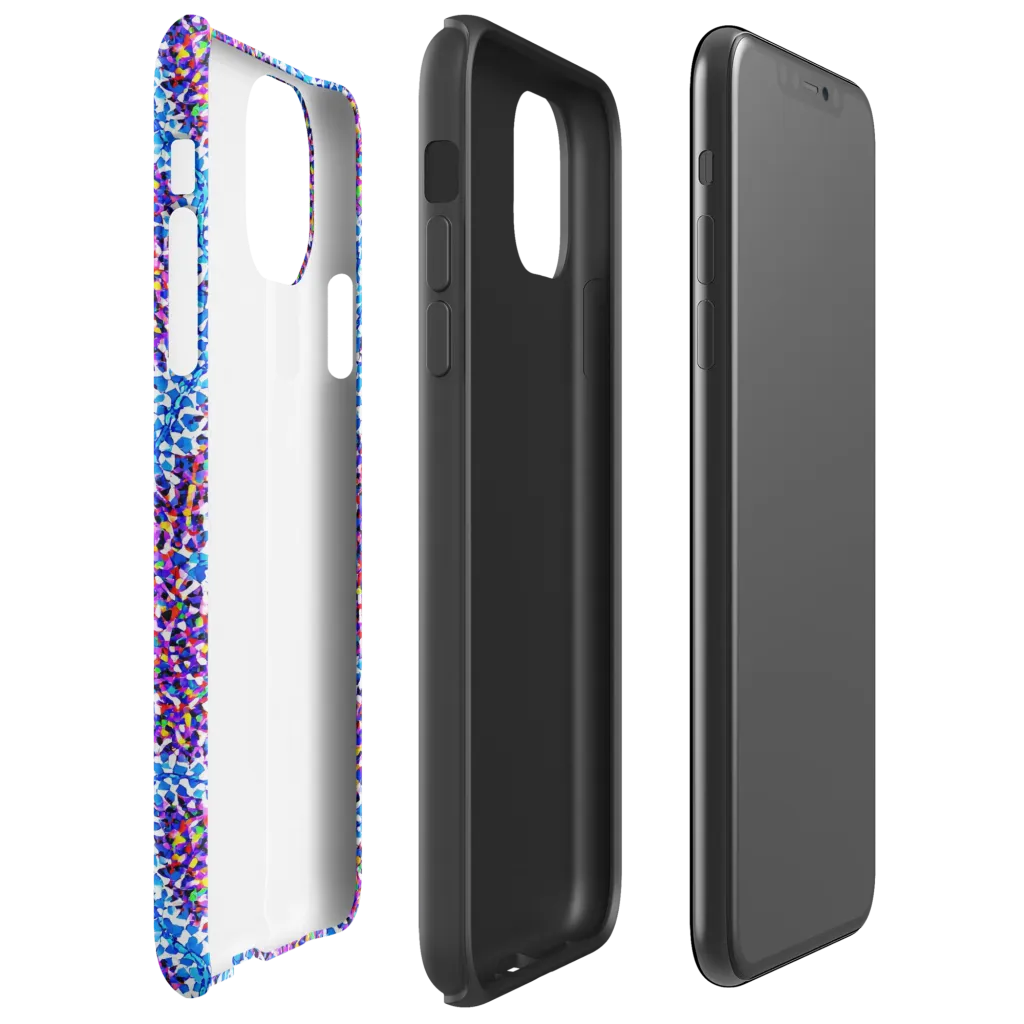 Prismatic Current on Tough Case for iPhone® — Right