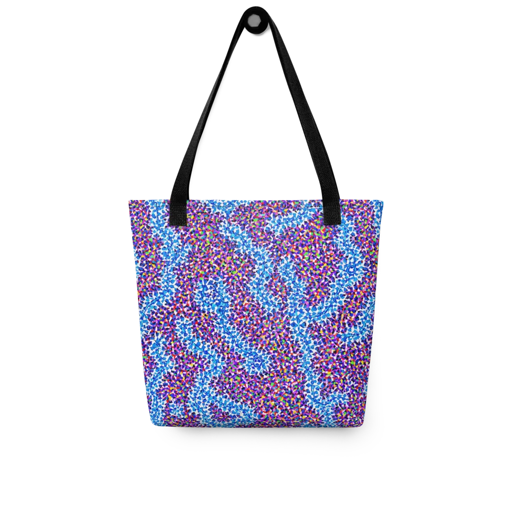 Prismatic Current on Tote Bag — Front