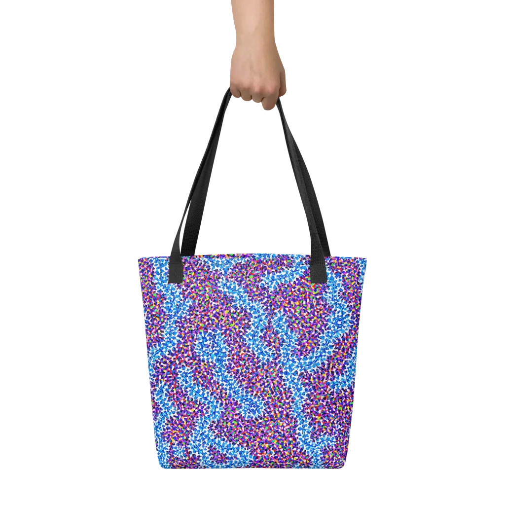 Prismatic Current on Tote Bag — Front