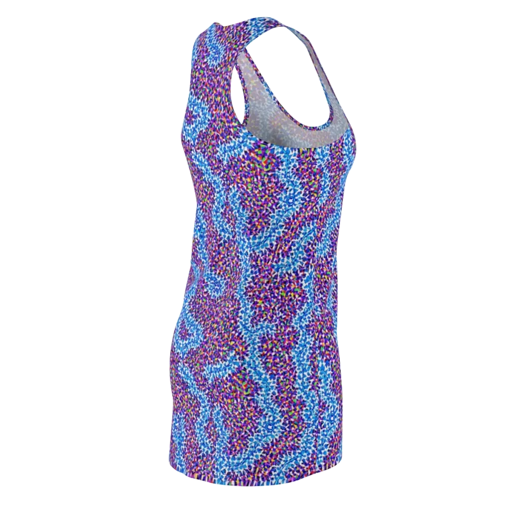 Prismatic Current on Racerback Dress — Back Side
