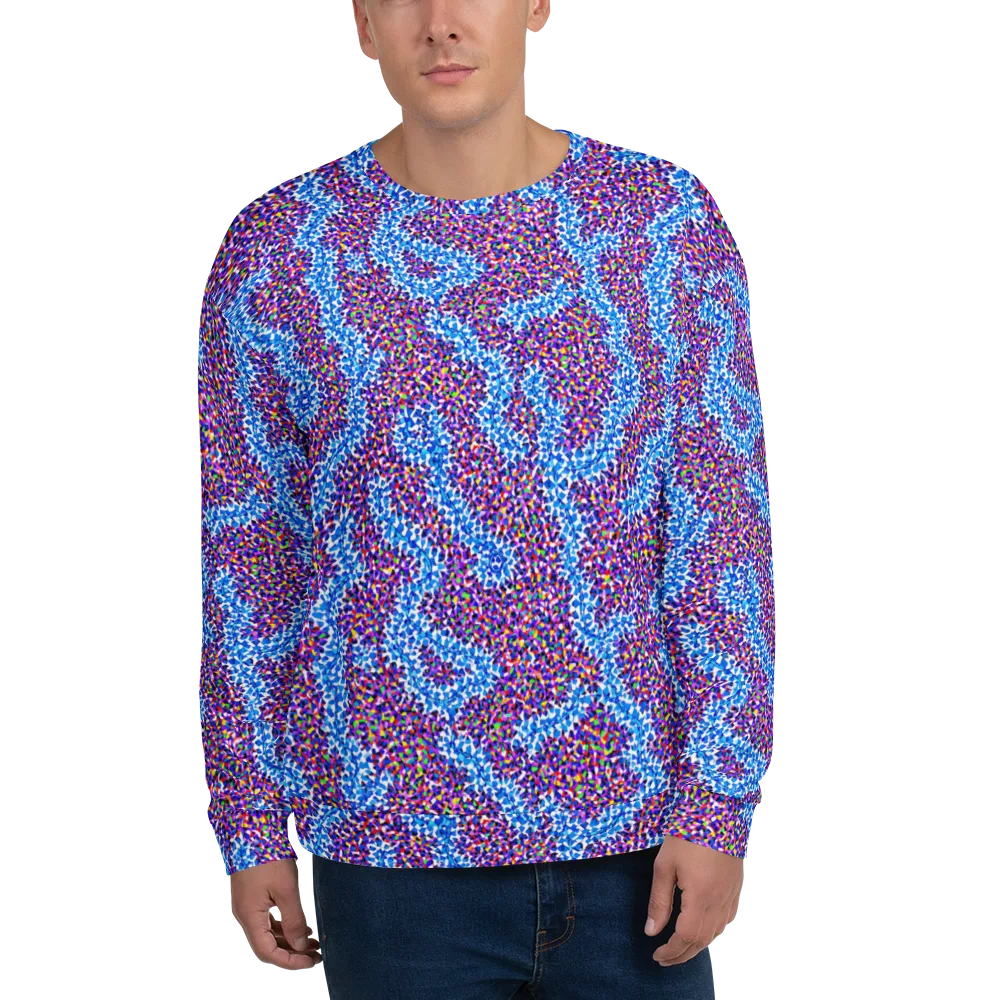 Prismatic Current on Sweatshirt — Front