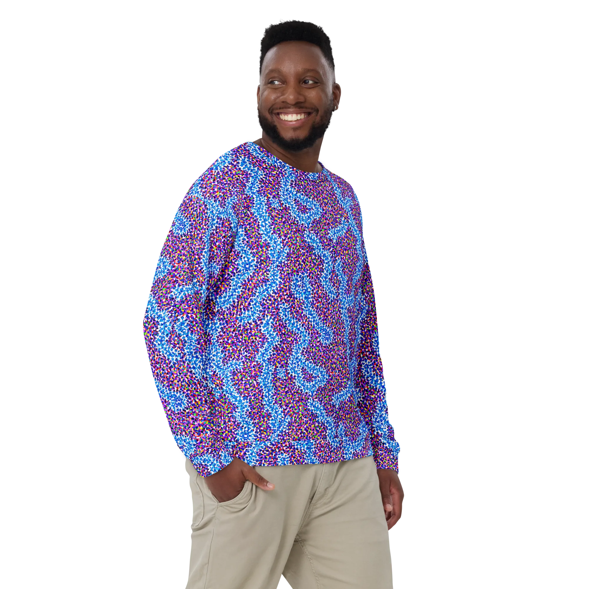 Prismatic Current on Sweatshirt — Front