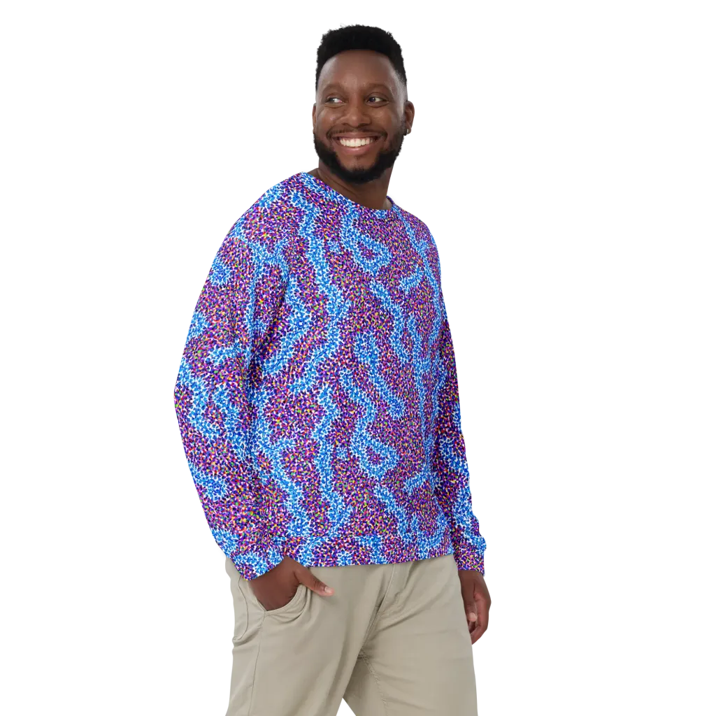 Prismatic Current on Sweatshirt — Front