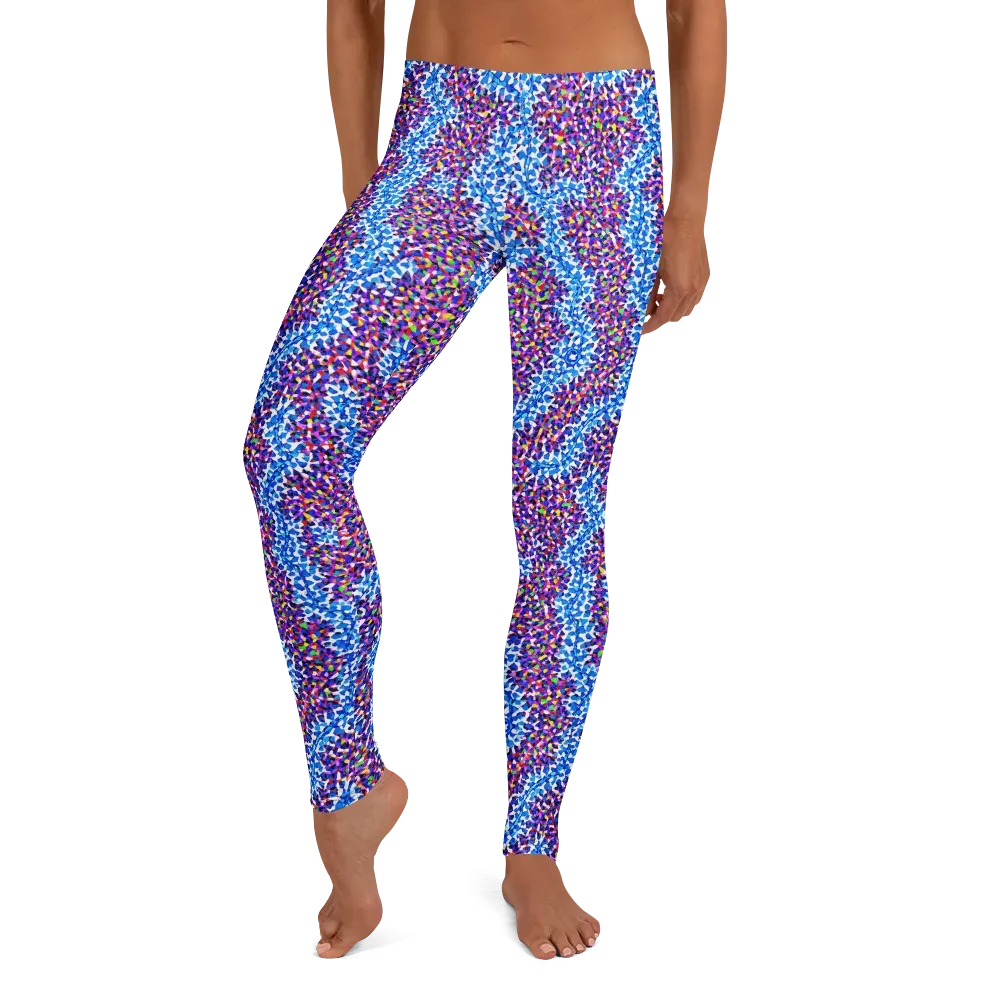 Prismatic Current on Leggings — Front
