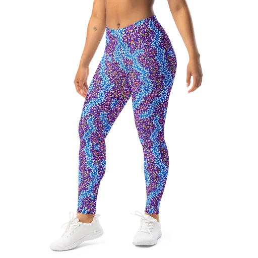 Prismatic Current on a Leggings