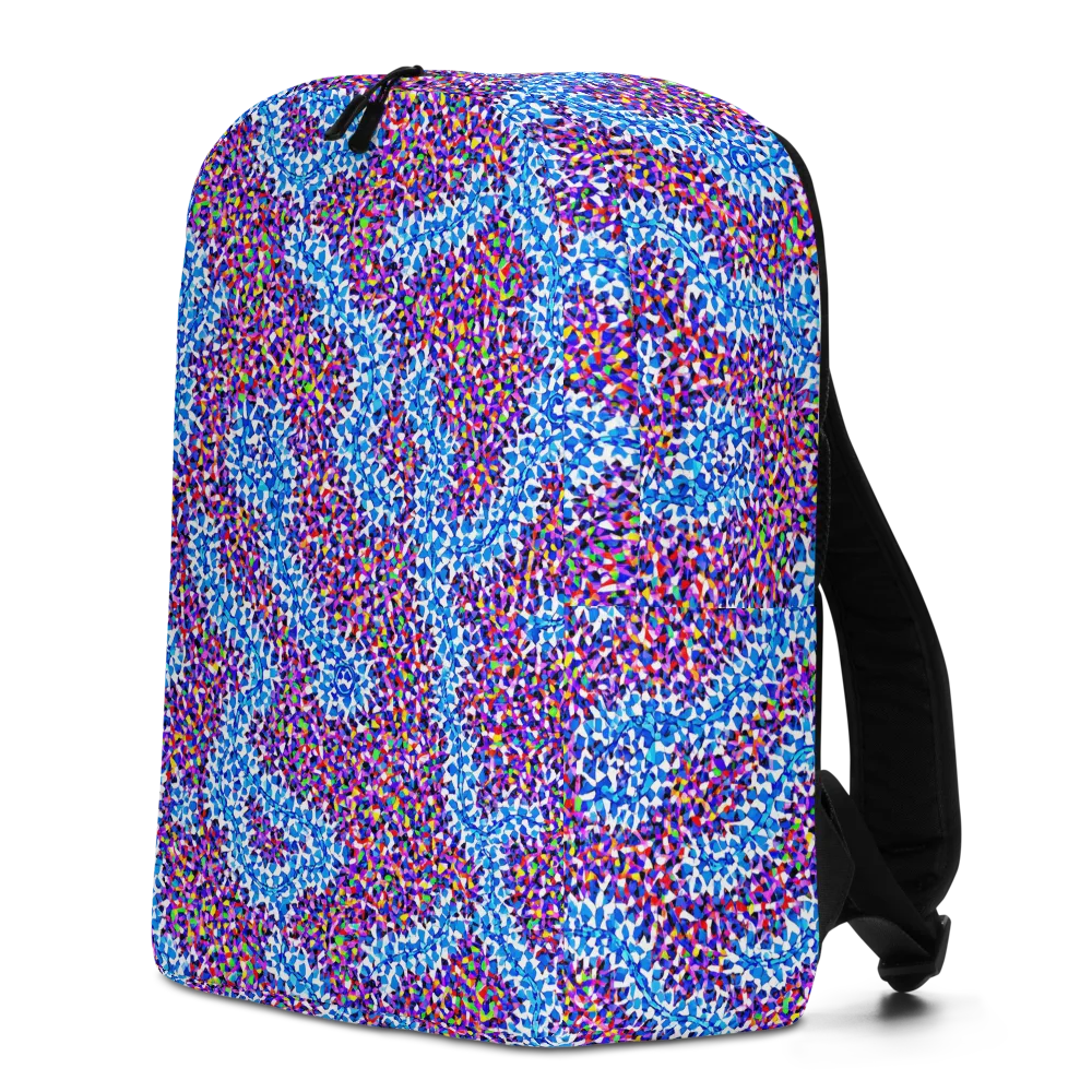 Prismatic Current on Minimalist Backpack — Left