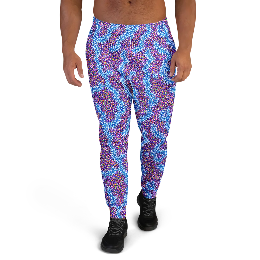 Prismatic Current on Men's Joggers — Front