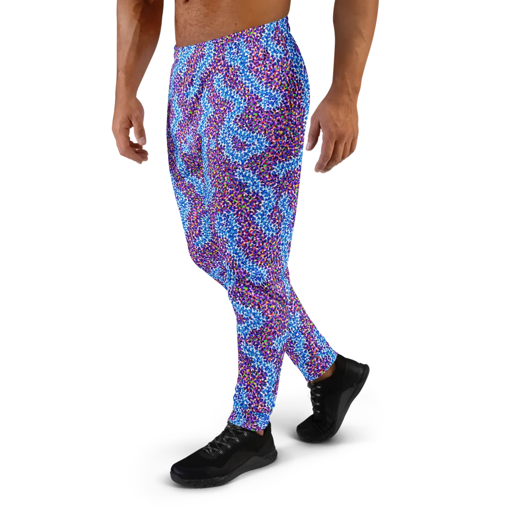 Prismatic Current on Men's Joggers — Left