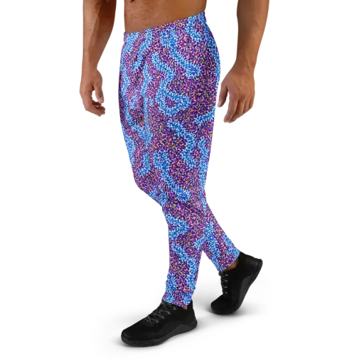Prismatic Current on a Men's Joggers