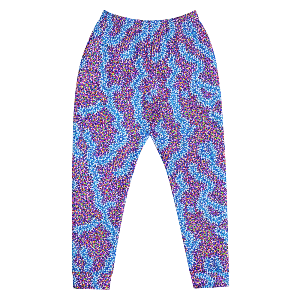 Prismatic Current on Men's Joggers — Front