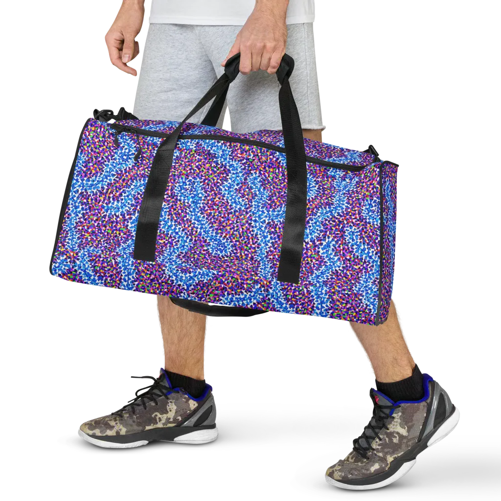 Prismatic Current on Duffle Bag — Front