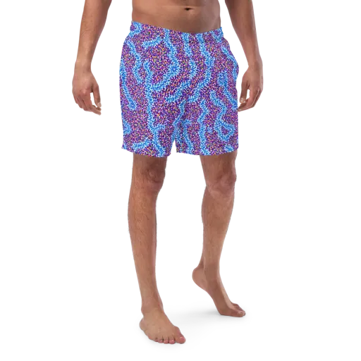 Prismatic Current on a Swim Trunks