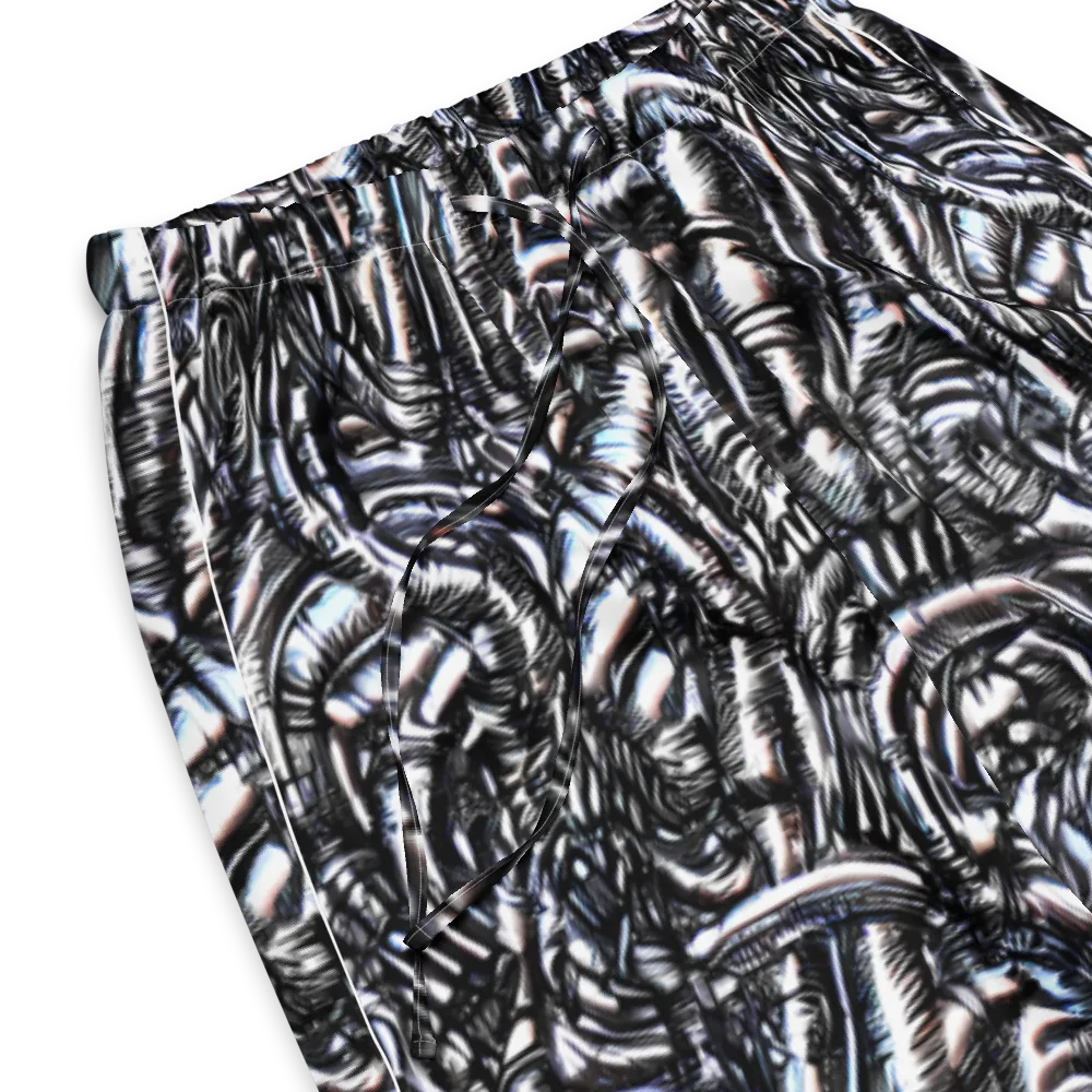 Black Ice Bloom on Women's Pajama Pants — Product details