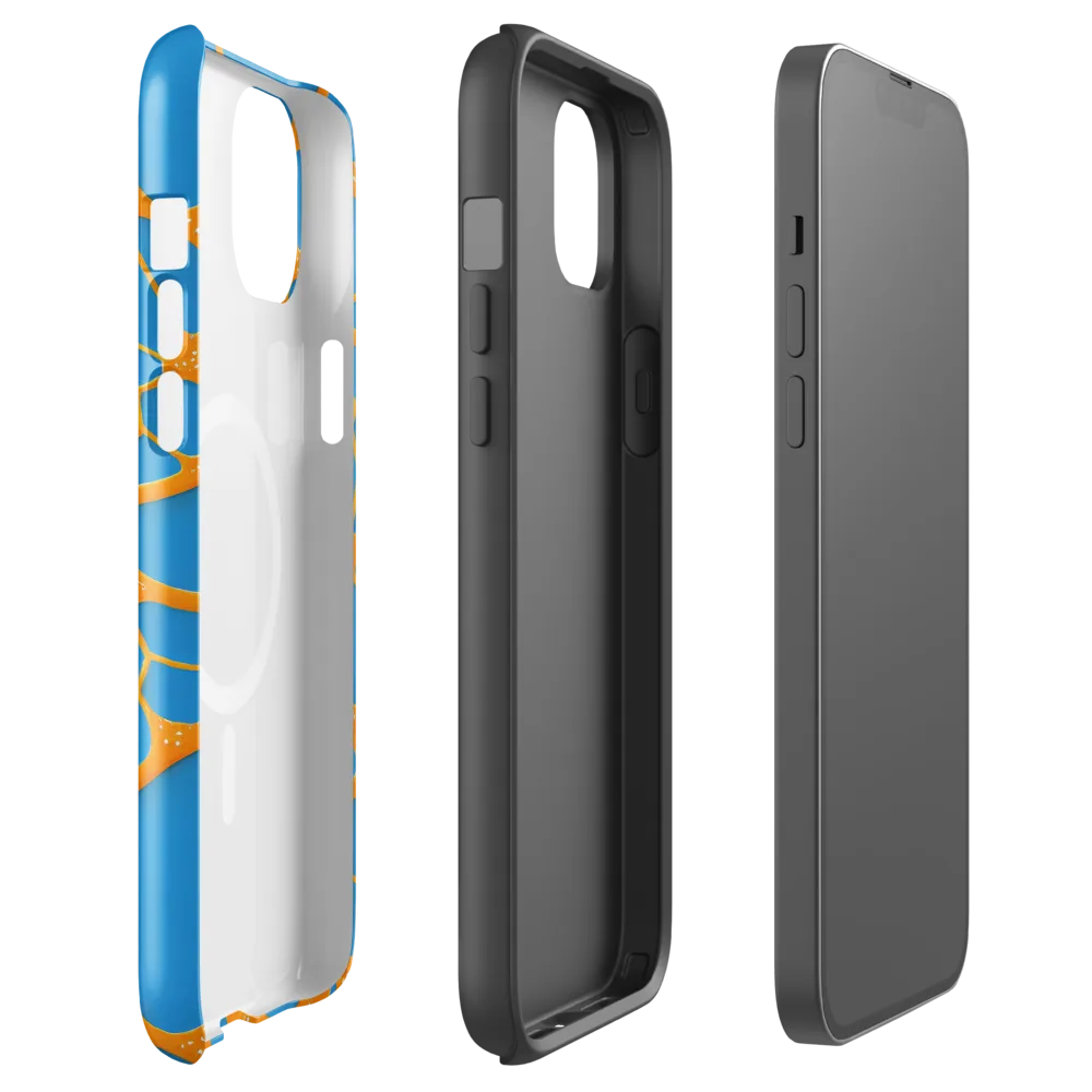Citrus Cellscape on MagSafe Tough Case for iPhone® — Front