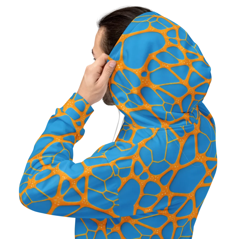 Citrus Cellscape on Hoodie — Back