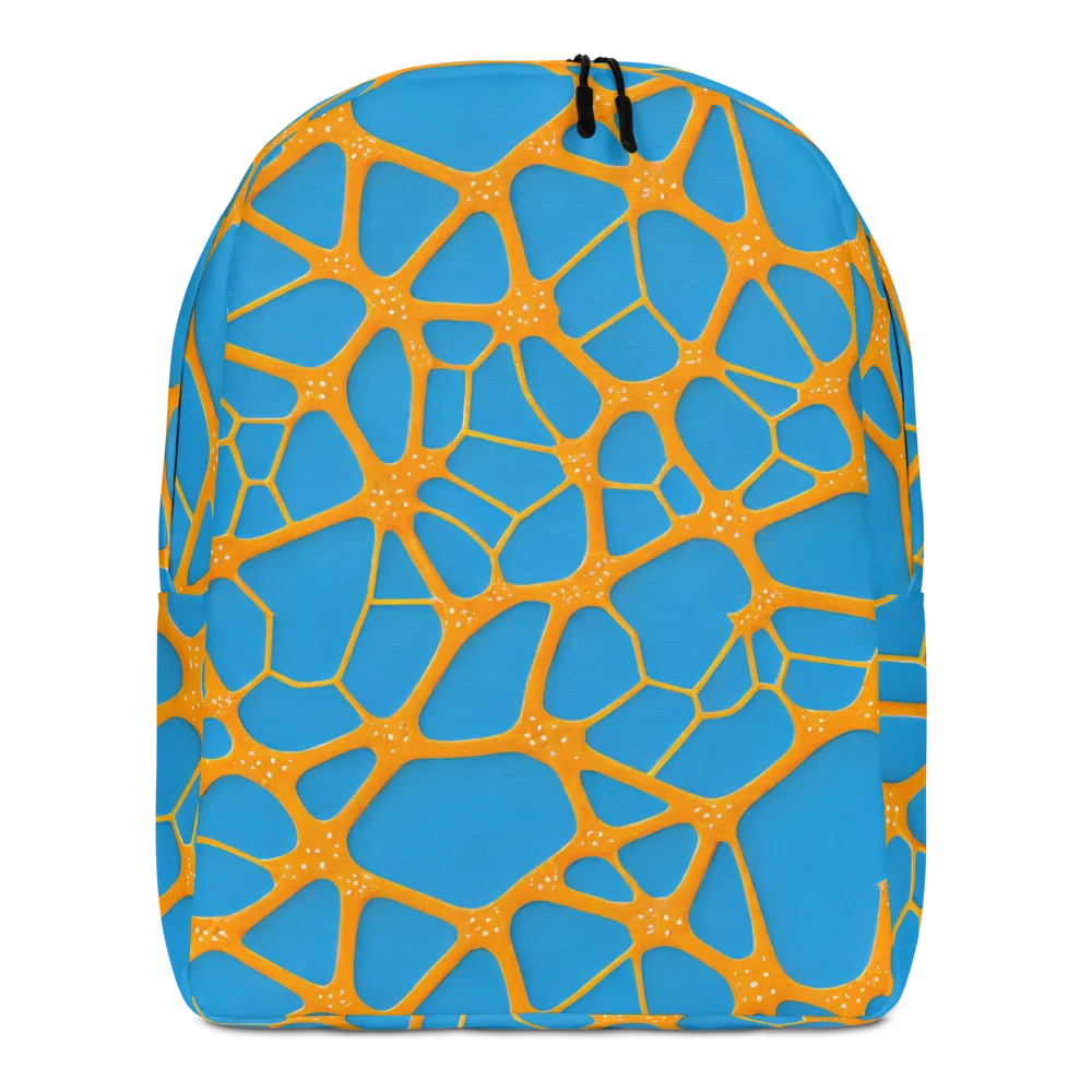 Citrus Cellscape on Minimalist Backpack — Front