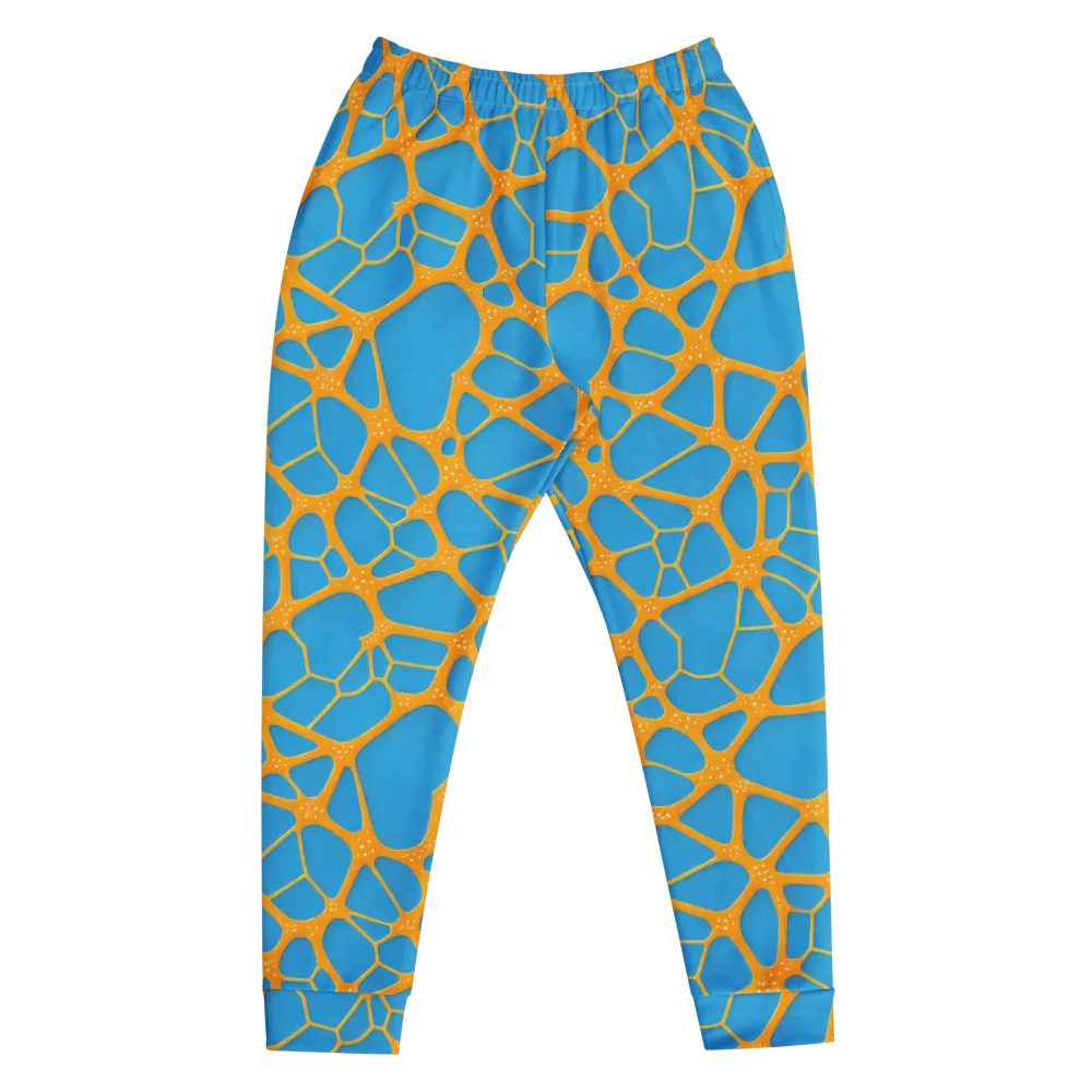 Citrus Cellscape on Men's Joggers — Front