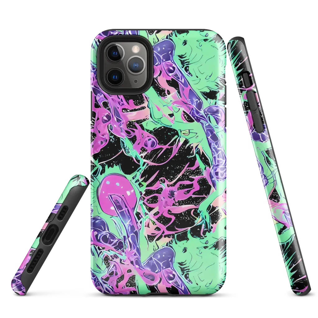 Candy Static on Tough Case for iPhone® — Front