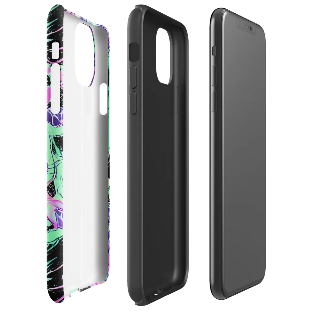 Candy Static on Tough Case for iPhone® — Right