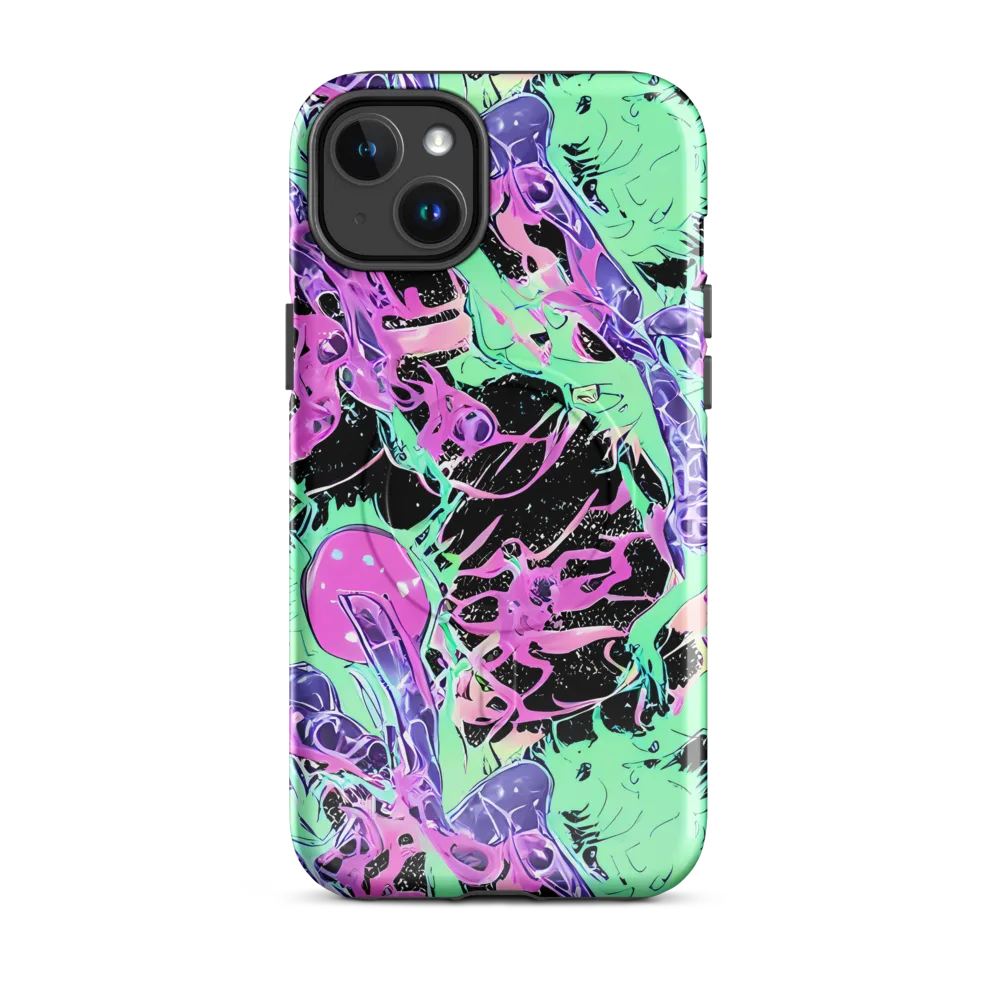 Candy Static on MagSafe Tough Case for iPhone® — Front