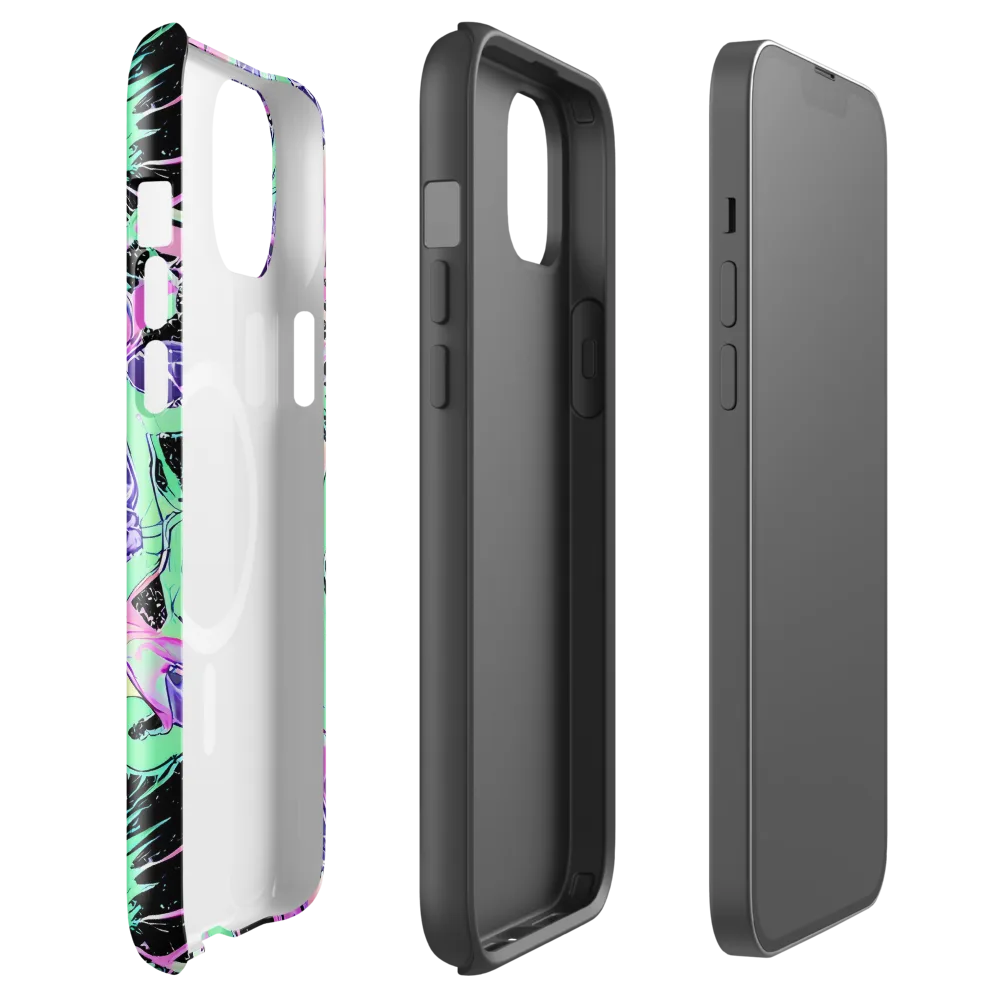 Candy Static on MagSafe Tough Case for iPhone® — Front
