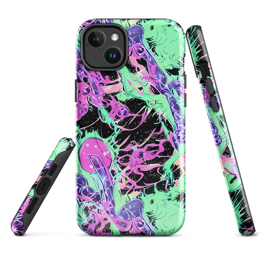 Candy Static on MagSafe Tough Case for iPhone® — Front
