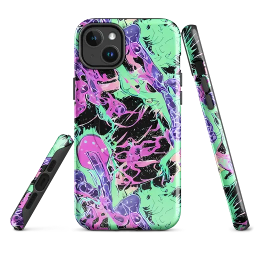 Candy Static on a MagSafe Tough Case for iPhone®