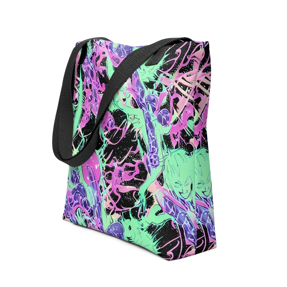 Candy Static on Tote Bag — Front