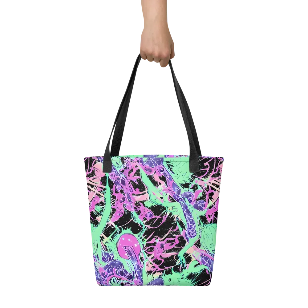 Candy Static on Tote Bag — Front