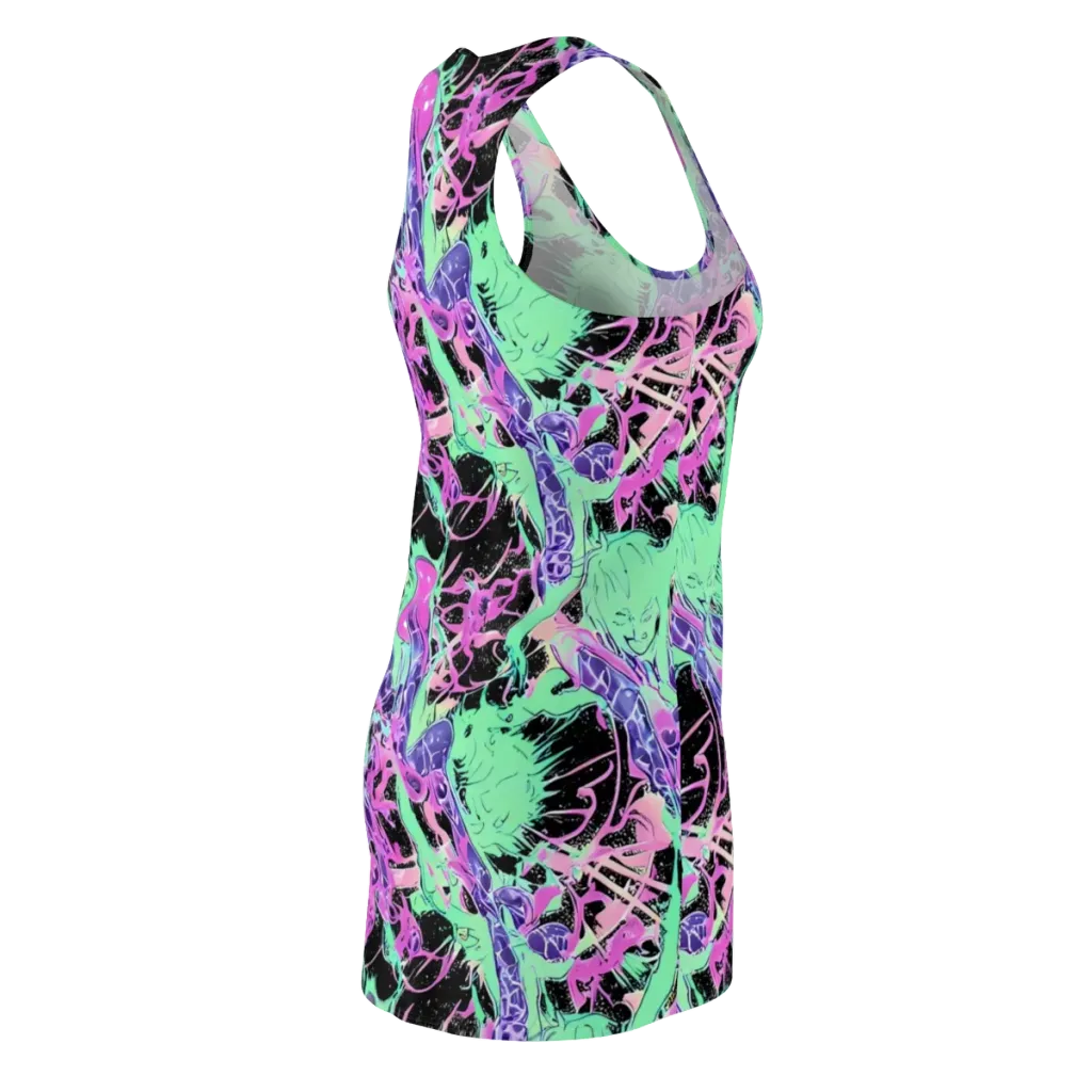 Candy Static on Racerback Dress — Back Side