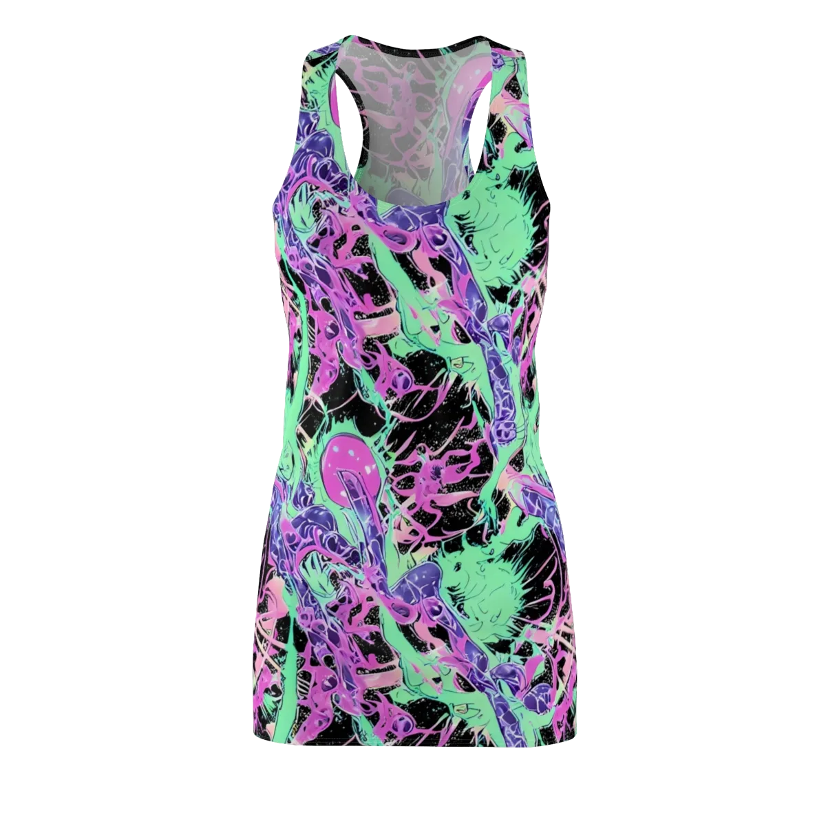 Candy Static on Racerback Dress — Front