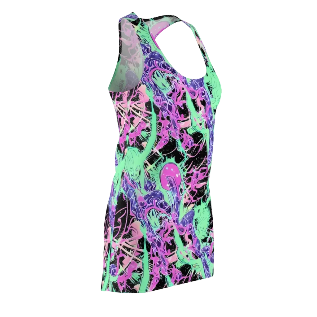 Candy Static on Racerback Dress — Front Side