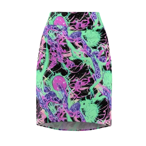 Candy Static on a Pencil Skirt